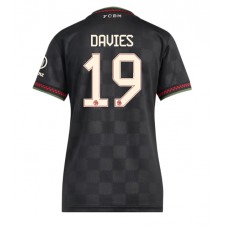 Bayern Munich Alphonso Davies #19 Tredjedrakt Kvinner 2025-26 Kortermet